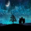 Night sky wallpaper  screen for extension Chrome web store in OffiDocs Chromium