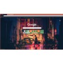 NIght street  screen for extension Chrome web store in OffiDocs Chromium