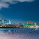 Nighttime Panorama of a Modern Metropolis  screen for extension Chrome web store in OffiDocs Chromium