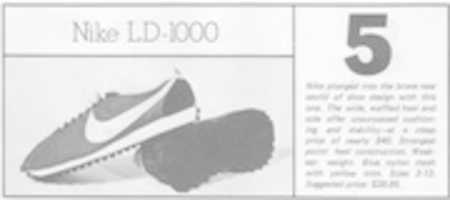 Free download Nike LD-1000 advertisement (1976) free photo or picture to be edited with GIMP online image editor