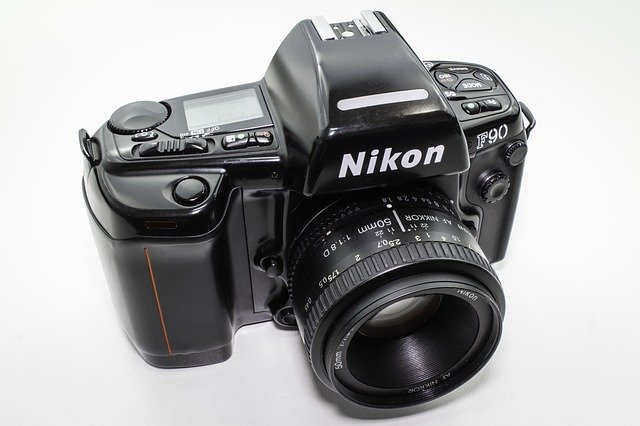 Free download nikon f90 movie camera 35mm free picture to be edited with GIMP free online image editor