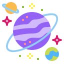 Ninth Planet Theme  screen for extension Chrome web store in OffiDocs Chromium