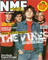 Descarga gratuita NME 2002-06-01 - The Vines press clipping foto o imagen gratis para editar con el editor de imágenes en línea GIMP