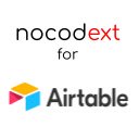 Nocodext for Airtable  screen for extension Chrome web store in OffiDocs Chromium