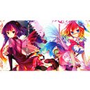 Layar No Game No Life 16 1366x768 untuk ekstensi toko web Chrome di OffiDocs Chromium