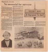 Free download No memorial for surveyor : mapped S.F. first time (San Jose News, December 1, 1978) free photo or picture to be edited with GIMP online image editor