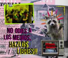 Free download No odies a los medios, hazlos libres! free photo or picture to be edited with GIMP online image editor
