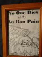 Free download No One Dies at the Au Bon Pain by Doug Holder free photo or picture to be edited with GIMP online image editor