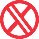 Nope X  screen for extension Chrome web store in OffiDocs Chromium