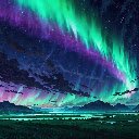 Northern Lights in the Night Sky  screen for extension Chrome web store in OffiDocs Chromium