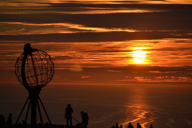 Free download norway sunset the world has water free picture to be edited with GIMP free online image editor