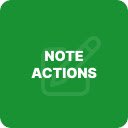NoteActions  screen for extension Chrome web store in OffiDocs Chromium