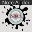 Note Adder  screen for extension Chrome web store in OffiDocs Chromium