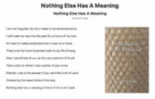 Free download Nothing Else Has A Meaning free photo or picture to be edited with GIMP online image editor
