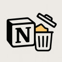 Notion Empty Trash  screen for extension Chrome web store in OffiDocs Chromium