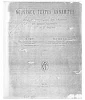 Free download Nouveaux textes annamites par S. Samy et Nguyen Tao free photo or picture to be edited with GIMP online image editor