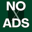 noXads Hide Twitter ads Twitter (x.com) Ad Blocker  screen for extension Chrome web store in OffiDocs Chromium