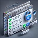 NS Copyright  screen for extension Chrome web store in OffiDocs Chromium