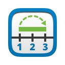 Zahlenstrahl, vom Math Learning Center-Bildschirm für die Erweiterung des Chrome-Webshops in OffiDocs Chromium