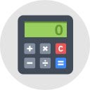 Ekran kalkulatora numerycznego dla rozszerzenia sklepu internetowego Chrome w OffiDocs Chromium