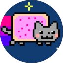 Ecran de fundal Nyan Cat pentru extensia magazinului web Chrome în OffiDocs Chromium