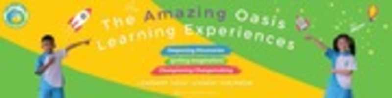 Free download Oasis Primary school banner 2021 free photo or picture to be edited with GIMP online image editor