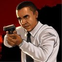 Écran Obama vs. Zombies pour l'extension de la boutique en ligne Chrome dans OffiDocs Chromium