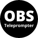 OBS Teleprompter  screen for extension Chrome web store in OffiDocs Chromium