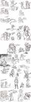 Free download OC: Discord Sketch Dump free photo or picture to be edited with GIMP online image editor