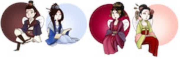 Free download  OC: The royal siblings of Chihong free photo or picture to be edited with GIMP online image editor
