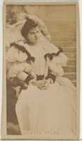 Free download Odette Tyler, from the Actors and Actresses series (N45, Type 8) for Virginia Brights Cigarettes free photo or picture to be edited with GIMP online image editor