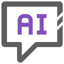 Offline Chat with AI  screen for extension Chrome web store in OffiDocs Chromium