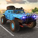 Tela do jogo Off Road 4x4 Jeep Simulator para extensão Chrome web store em OffiDocs Chromium