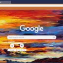 Oil Painting of a Sunset  screen for extension Chrome web store in OffiDocs Chromium