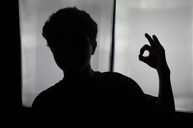 دانلود رایگان تصویر ok silhouette مرد سیاه و سفید رایگان برای ویرایش با ویرایشگر تصویر آنلاین رایگان GIMP