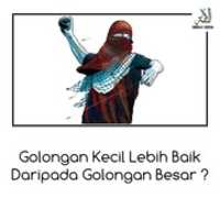 Free download Ommah Media _ Golongan Kecil Lebih Baik Dari Golongan Besar ? free photo or picture to be edited with GIMP online image editor