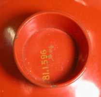 Free download One of a Pair of Wine Cups (Sakazuki) with Willow and Swallows free photo or picture to be edited with GIMP online image editor