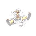 Onepiece Luffy Gear 5  screen for extension Chrome web store in OffiDocs Chromium