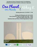Free download One Planet by Abhay K. Art Exhibition free photo or picture to be edited with GIMP online image editor