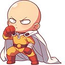 One Punch Man Cursor Custom Anime Cursor for Chrome  screen for extension Chrome web store in OffiDocs Chromium