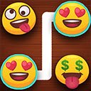 Onet Emoji Connect Game  screen for extension Chrome web store in OffiDocs Chromium