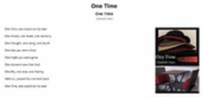 Free download One Time free photo or picture to be edited with GIMP online image editor