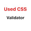 Only Used CSS Validator  screen for extension Chrome web store in OffiDocs Chromium