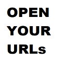 Open Your URLs  screen for extension Chrome web store in OffiDocs Chromium