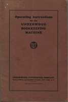 Bezpłatne pobieranie instrukcji obsługi dla Underwood Bookkeeping Machine bezpłatne zdjęcie lub obraz do edycji za pomocą internetowego edytora obrazów GIMP