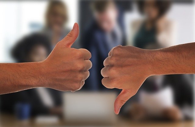 Free graphic opposites thumb positive negative to be edited by GIMP free image editor by OffiDocs