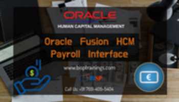 Free download Oracle Fusion HCM Payroll Interface Training free photo or picture to be edited with GIMP online image editor