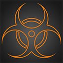 Orange Dark Theme  screen for extension Chrome web store in OffiDocs Chromium