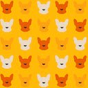Orange Frenchie Puppies  screen for extension Chrome web store in OffiDocs Chromium