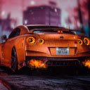 Orange Nissan Skyline GTR Live Wallpaper  screen for extension Chrome web store in OffiDocs Chromium